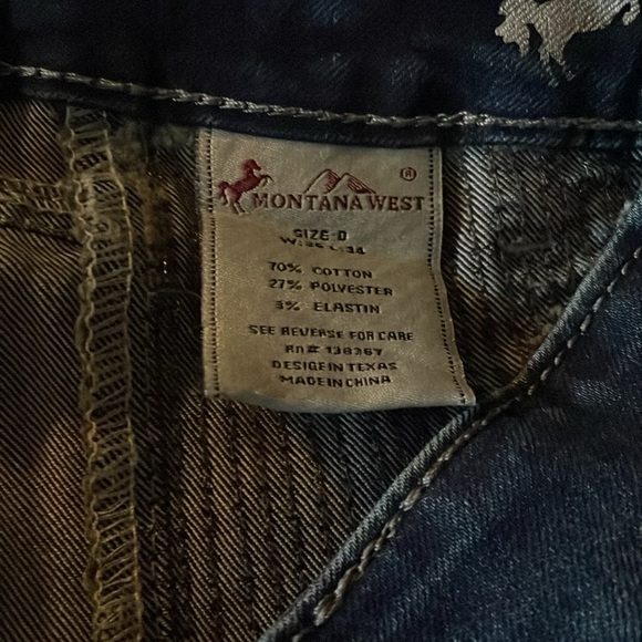 NWT Montana West Jeans. - Picture 7 of 9
